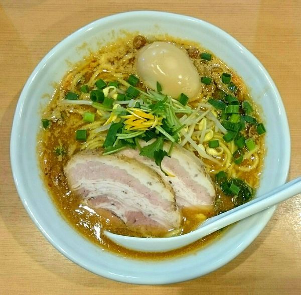 「濃厚味噌蕎麦【冬季限定】 味玉」@中華蕎麦 はるの写真