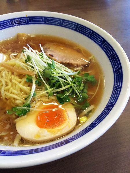 「ラーメンと半チャーハンのセット（ランチ）￥750」@味蔵の写真