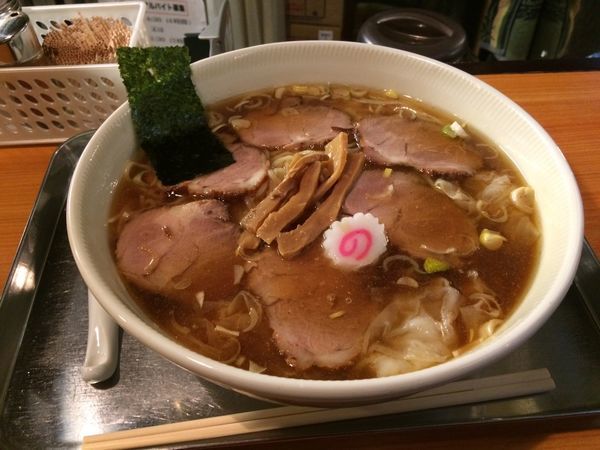 「チャーシューワンタン麺」@日吉 大勝軒の写真