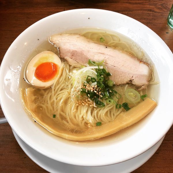 「淡麗塩らーめん」@Japanese Noodle 禅の写真