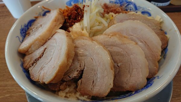 「まぜそば(温泉玉子なし)」@ジャンクガレッジ 越生店の写真