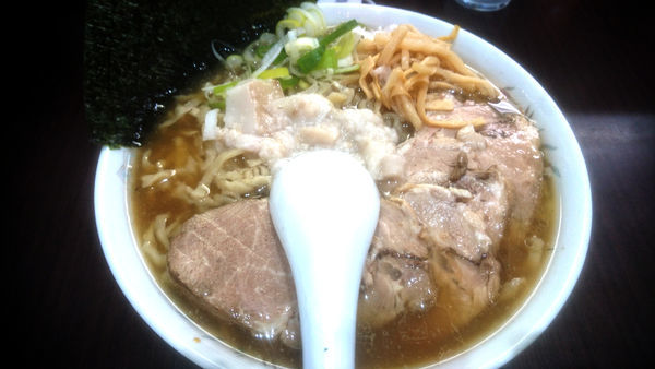 「チャーシュー麺 大 身入り(450ｇ)」@手打ち中華そば 酒田の写真