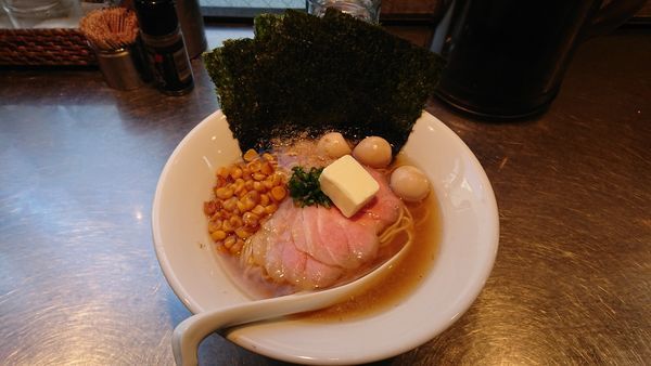 「さんじの塩バターら～めん(清湯)」@さんじの写真