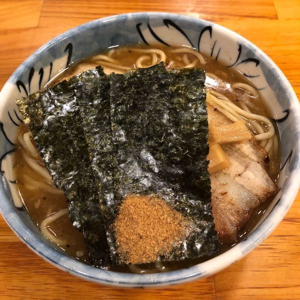 「らーめん並」@自家製麺 然の写真