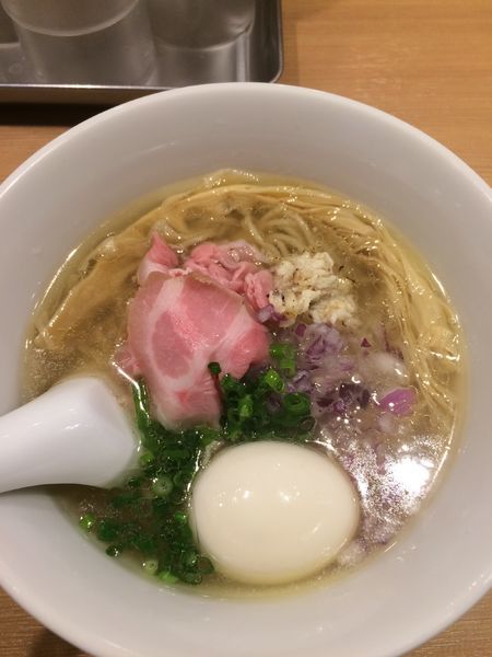 「味玉らぁ麺900円」@らぁ麺 鳳仙花の写真