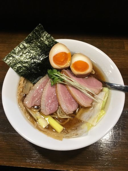 「濃厚鴨醤油らぁ麺」@Soupmenの写真
