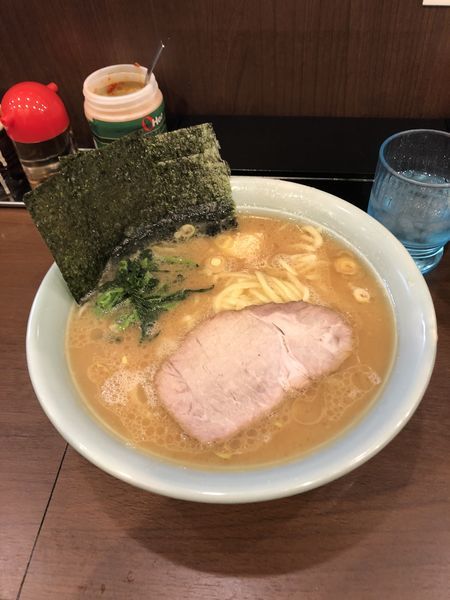 「中 ライス 味玉」@寿々㐂家 曙町店の写真