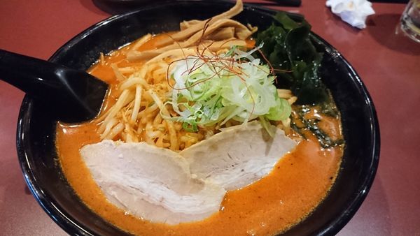 「鉄火麺 キムチ」@北海道らーめん ひむろ 亀戸店の写真