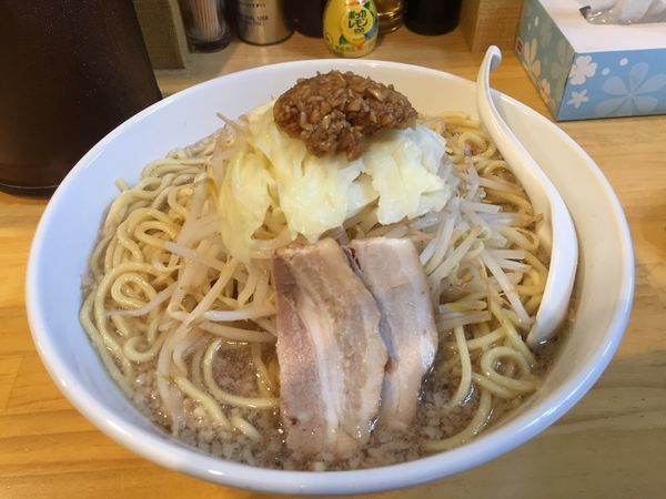 「ふじ麺男盛り麺硬め」@景勝軒 富山店の写真