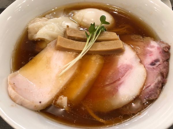 「特製鶏そば1200円」@らぁ麺 やまぐちの写真