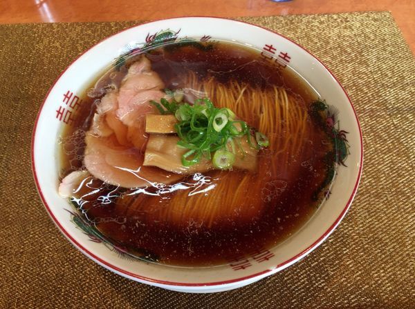 「鴨中華そば 650円」@柴崎亭の写真