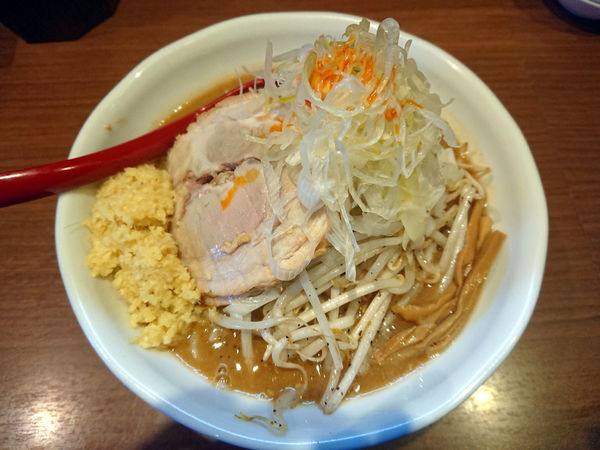 「濃厚味噌らーめん＋生姜増し」@らーめん 蓮の写真