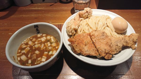 「濃厚二天つけ麺（大盛） 1150円」@麺屋武蔵 二天 池袋店の写真