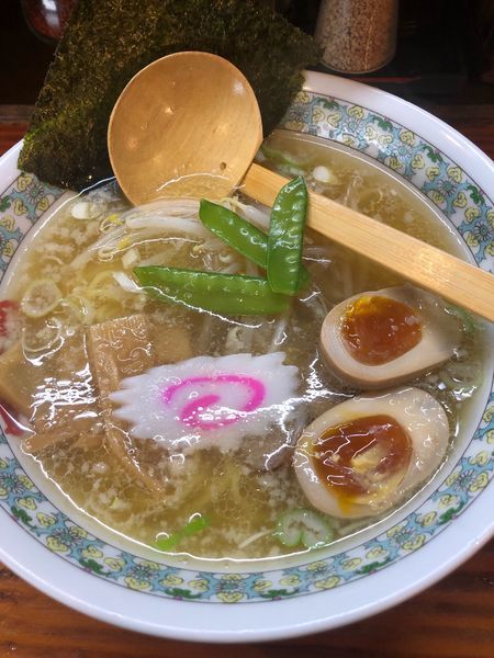 「支那そば 味玉」@拉麺 冠木門の写真