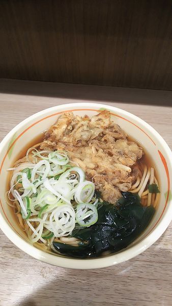 「舞茸かき揚げそば」@狭山そば 所沢店の写真