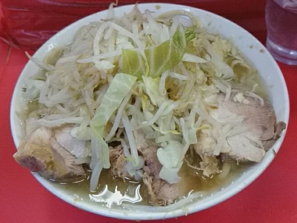 「ぶたラーメン」@ラーメン二郎 三田本店の写真