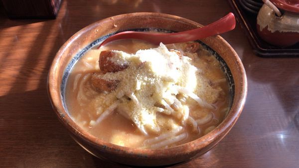 「こな雪ラーメン 大盛」@蔵出し味噌 麺場 壱歩 武蔵村山店の写真