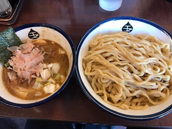 「つけめん 中盛  800円」@つけめん 玉 本店の写真