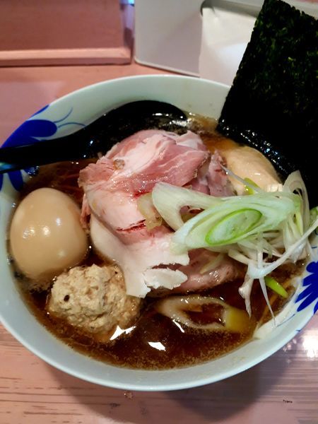 「凛々しい特製煮干し中華そば980円」@らーめん凛々の写真