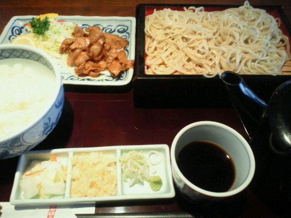 「焼肉定食 900円+税」@おかめやの写真