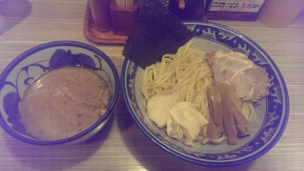 「つけ麺、中盛」@秋葉原つけ麺 油そば 楽の写真
