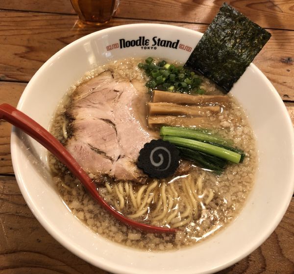 「背脂煮干ラーメン」@Noodle Stand Tokyoの写真