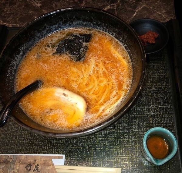 「虎ダレ味噌ラーメン」@麺匠 竹虎 新宿店の写真
