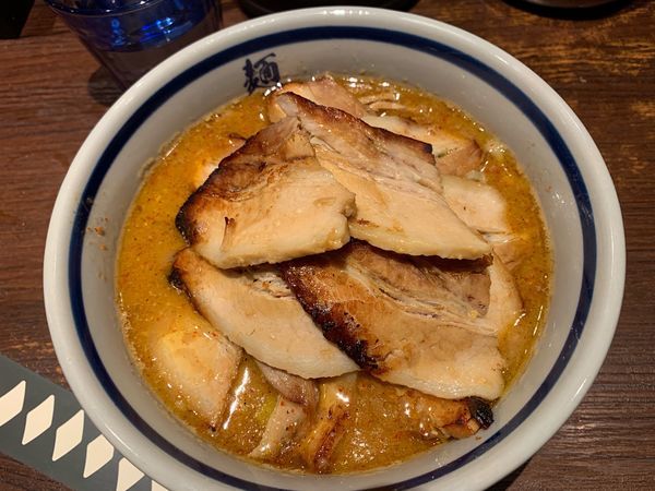 「会津味噌蒲焼きチャーシュー麺1200円」@麺屋武蔵 神山の写真