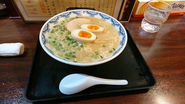 「味付け玉子麺」@博多屋台 豚がんちゃん 船橋店の写真