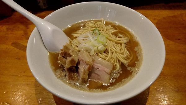 「肉そば　750円」@自家製麺 伊藤の写真