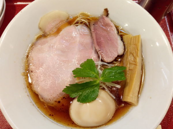 「味玉紀州鴨そば」@燃えよ麺助の写真