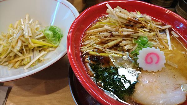 「ネギみそ中華＋ネギ」@我的中華そば 机上の空論。の写真