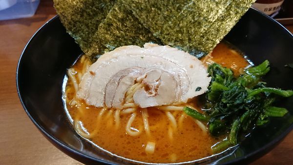 「濃厚豚骨らーめん 辛味噌」@歩家の写真