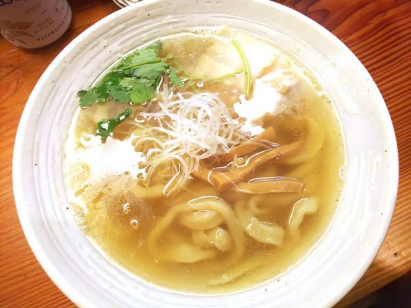 「塩らーめん　780円」@純手打ち 麺と未来の写真