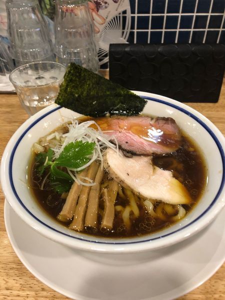 「中華そば750円 醤油」@手打式超多加水麺 ののくらの写真