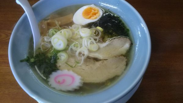 「天然塩ラーメン 680円」@味喜多の写真