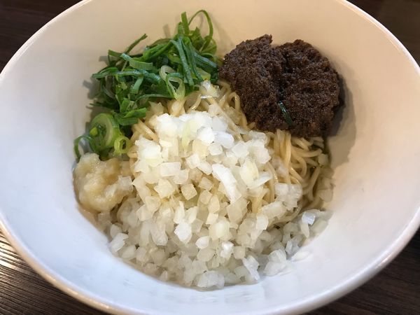 「【限定】牡蠣の和え玉  400円」@麺や でこの写真