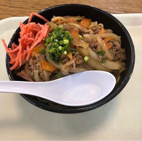 「牛がっつりまぜめん」@リンガーハット 成田国際空港第3旅客ターミナルビル店の写真