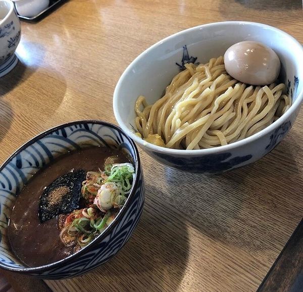 「特製濃厚魚介豚鶏つけ麺」@つけ麺 ジンベエの写真