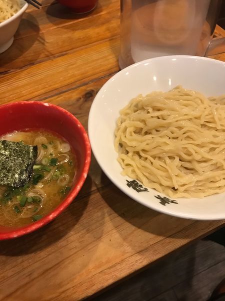 「豚鶏つけ麺➕中盛」@赤備の写真