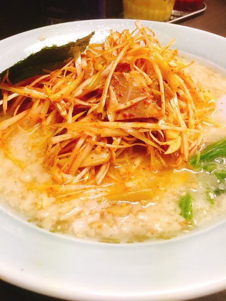 「赤ネギ塩ラーメン」@ラーメンショップ椿 ひたちなか店の写真