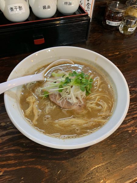 「濃厚煮干しラーメン」@麺屋 一寸星の写真