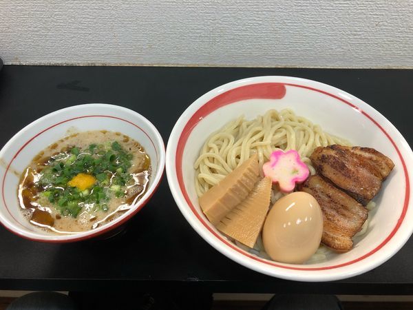 「【限定】特製鶏ポタージュつけ麺」@自家製麺SHINの写真