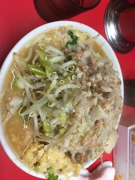「ラーメン小豚全マシ(790円)」@ラーメン二郎 仙台店の写真