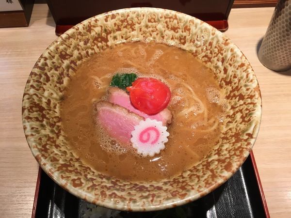 「鴨白湯」@銀座 鴨そば 九代目 けいすけの写真