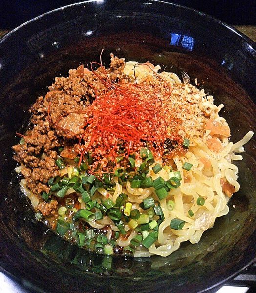 「赤政宗 (辛い汁なし) 780円」@中国家庭料理 YI-CHANGの写真