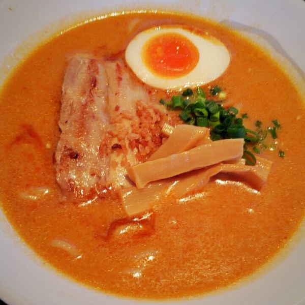 「【新メニュー】海老味噌そば ８００円」@北青山の写真