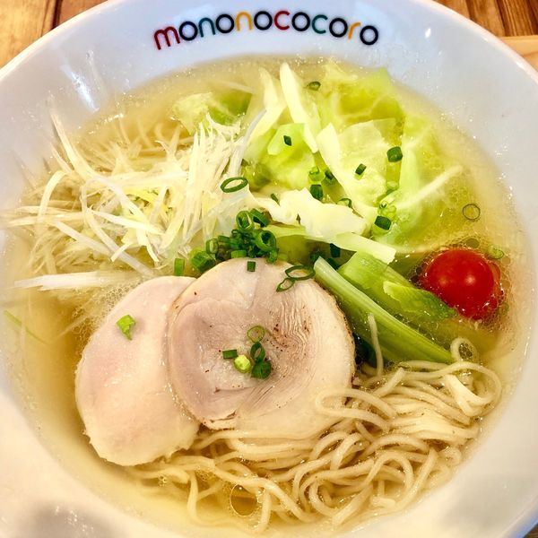 「鶏塩ラーメン780円」@もののこころ 東松戸店の写真