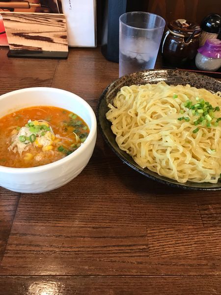 「辛味噌つけ麺 中」@麺場なっくるの写真