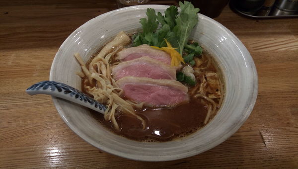 「赤味噌そば」@中華そば きなりの写真